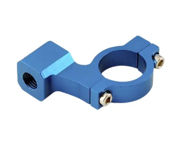 Support adaptateur rétroviseur Watts Bleu Ø8 pas à droite Promotion