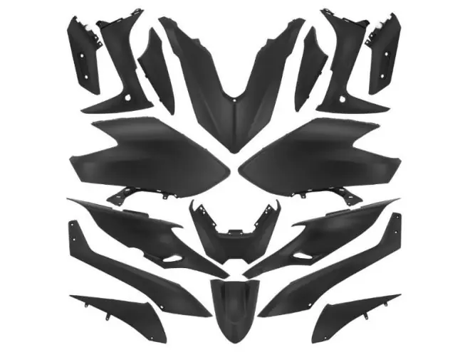 Kit carénage 15 pièces Yamaha T-Max 560 après 2020 noir mat Achetez Aujourd’hui