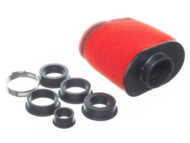 Filtre à air Big Mousse rouge tous carburateurs Expédié Aujourd’hui
