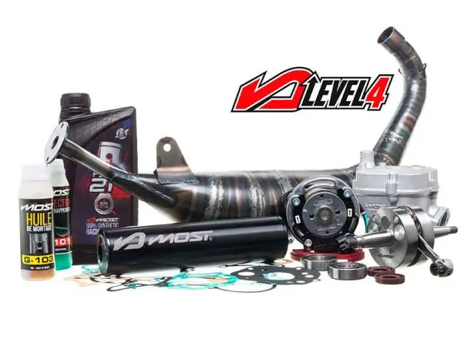 Pack moteur MOST 80cc 4Street Level 4 pour moto Derbi Euro 3 et 4 Offre Exclusive
