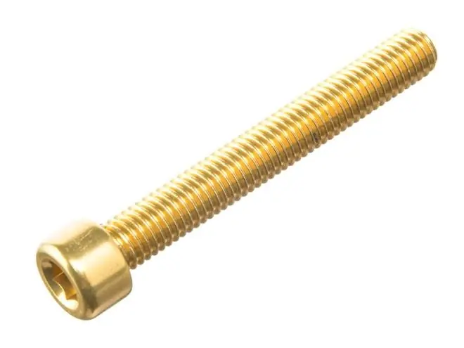 Bon Marché Vis aluminium BTR cylindrique M8x1.25x60mm Pro Bolt Or