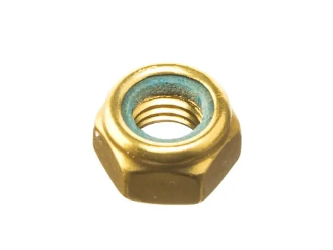 Écrou aluminium Nylstop M8 Pro Bolt Or Livraison Express