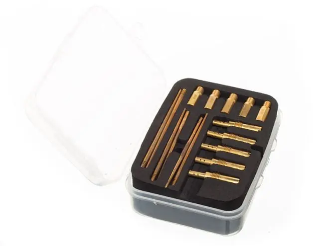 Boite de réglage carburateur PWK (gicleur principal 125 a 145 ralenti 25 a 32 et aiguille) Meilleur Choix