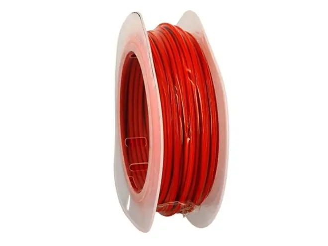 Dernier Modèle Gaine câble de gaz 20 mètres rouge