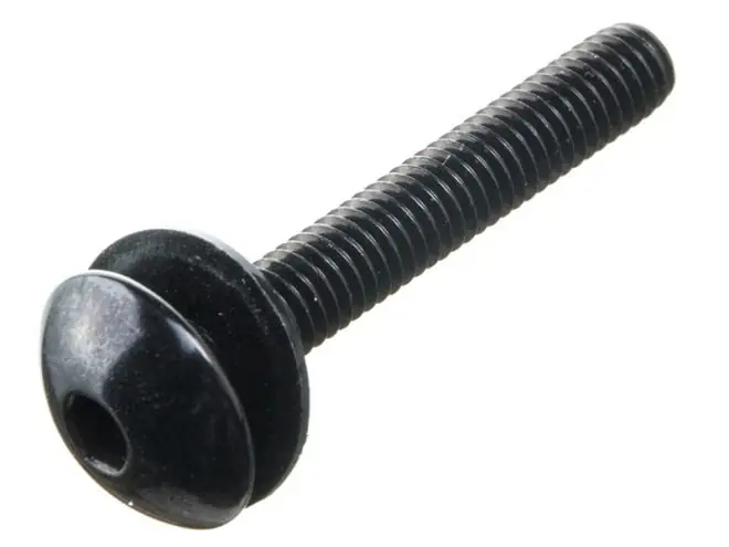 Usine Directe Vis aluminium BTR bombée M6x1.00x40mm Pro Bolt Noir