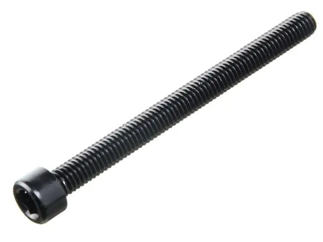 Vis aluminium BTR cylindrique M6x1.00x70mm Pro Bolt Noir Soldes